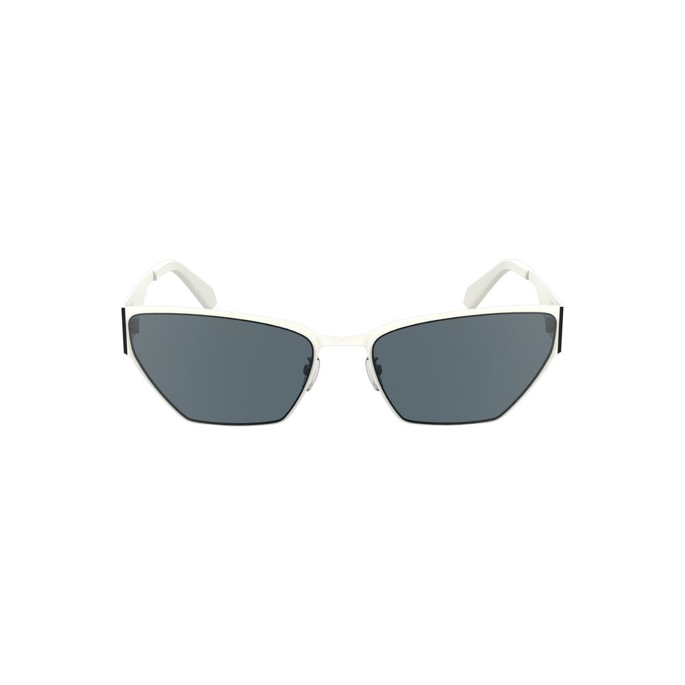 Calvin Klein White Metal Women Sunglass