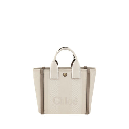 Chloé Beige Cotton Handbag