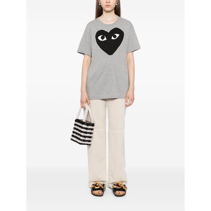 Comme des Garcons T-shirts and Polos Grey Topwear