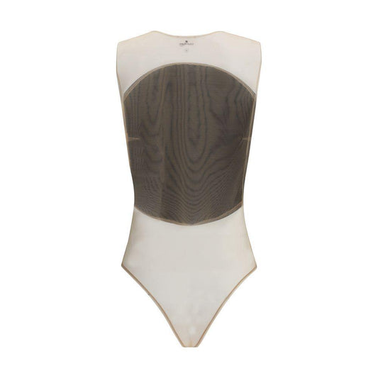 Courrèges Satin illusion hoop Bodysuit CO-325JBD143PL01629999-M