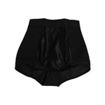 Dolce & Gabbana Black Nylon High Waist Short Panty Underwear for women