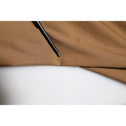 Dolce & Gabbana Brown Cotton Chino Mid Waist Men Jogger Pants