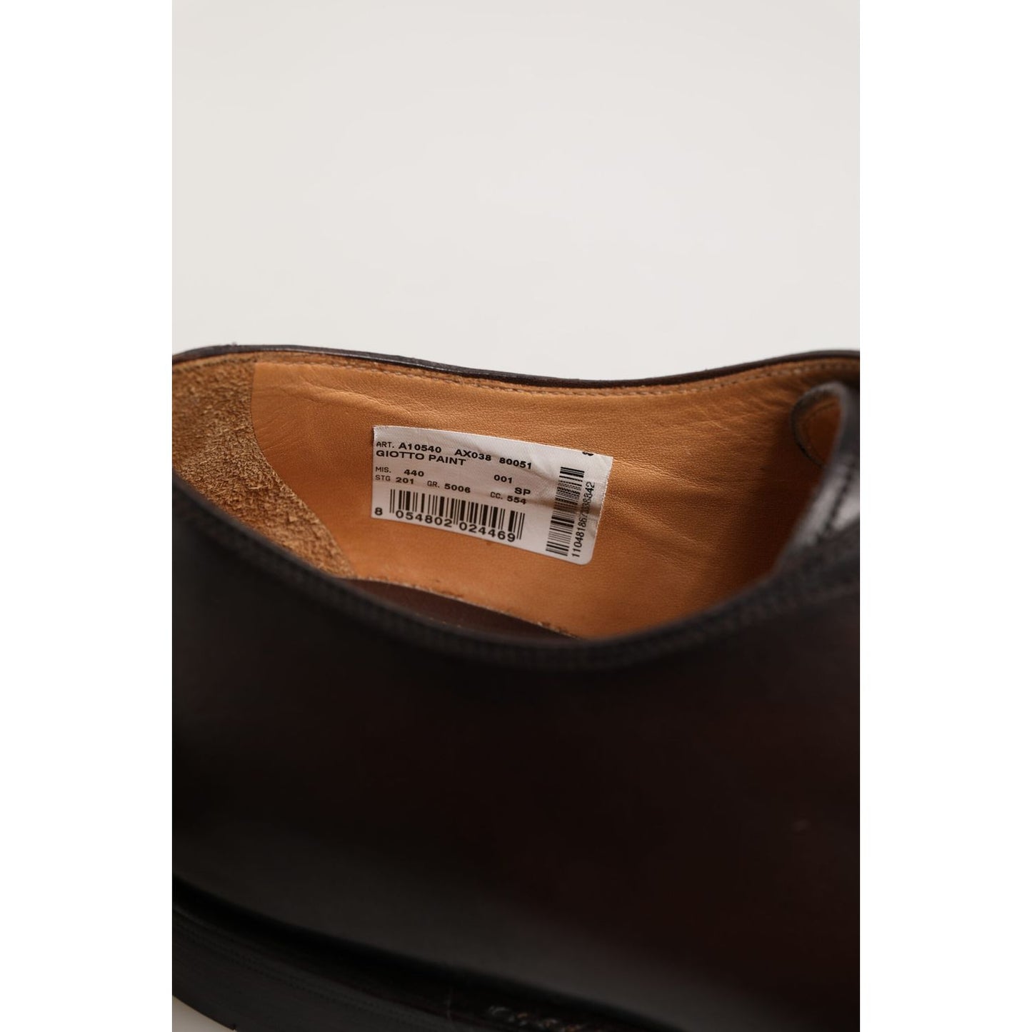 Dolce & Gabbana Brown Leather Lace Up Dress Men Derby Shoes