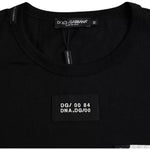 Dolce & Gabbana Black Cotton Pocket Short Sleeves Men T-shirt TSH86400-48