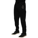 Dolce & Gabbana Black Cotton Skinny Men Denim Jeans PAN76414-58