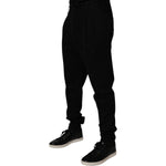 Dolce & Gabbana Black Cotton Stretch Skinny Pants PAN75186-52