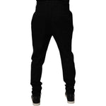 Dolce & Gabbana Black Cotton Stretch Skinny Pants PAN75186-52