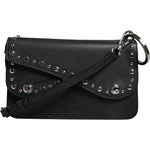 Dolce & Gabbana Black Small Leather Studded Shoulder Crossbody Bag BAG4123
