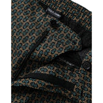 Dolce & Gabbana Brown Patterned Beachwear Swim Shorts Swimwear PAN75507-4