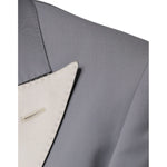 Dolce & Gabbana Gray Wool 3 Piece Slim Fit Formal Suit KOS2259-50