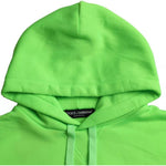 Dolce & Gabbana Green Logo Hooded Pullover Sweatshirt Sweater TSH86333-48
