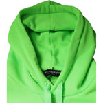 Dolce & Gabbana Green Logo Hooded Pullover Sweatshirt Sweater TSH87004-50