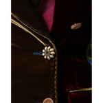Dolce & Gabbana Multicolor Double Breasted Patchwork Blazer Jacket JKT4180-40
