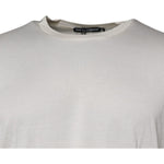 Dolce & Gabbana Off White Silk Crew Neck Short Sleeve T-shirt TSH87255-48