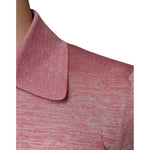 Dolce & Gabbana Pink Polyester Long Sleeve Men Polo T-shirt TSH86276-44
