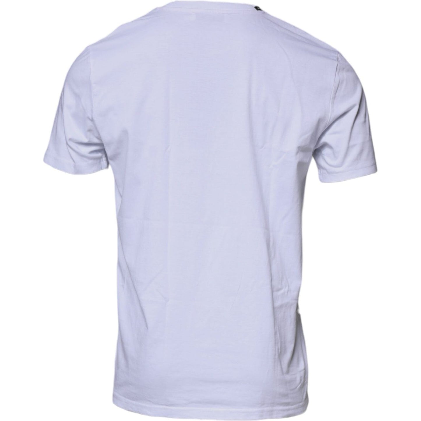 Dolce & Gabbana White Red Leopard Cotton Crew Neck T-shirt TSH87368-50