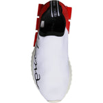 Dolce & Gabbana White Red Low Top Sorrento Men Sneakers Shoes LA11837-37