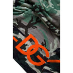 Dolce & Gabbana Multicolor Printed Cotton Wrap Shawl Scarf