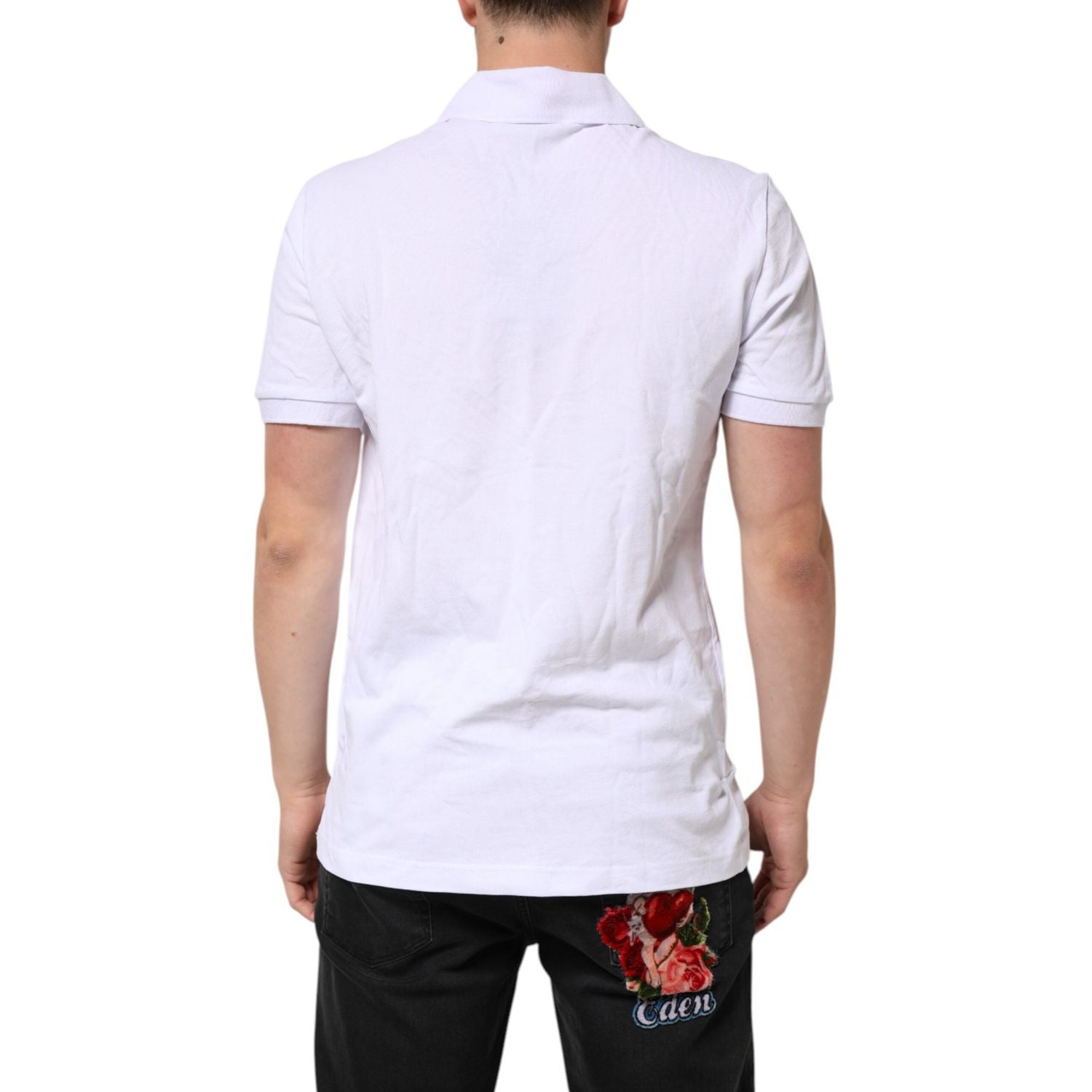 Front view with bag zipped and handles upright.