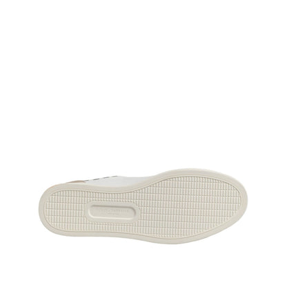 Dolce & Gabbana White Leather MILANO Low Top Sneakers Shoes
