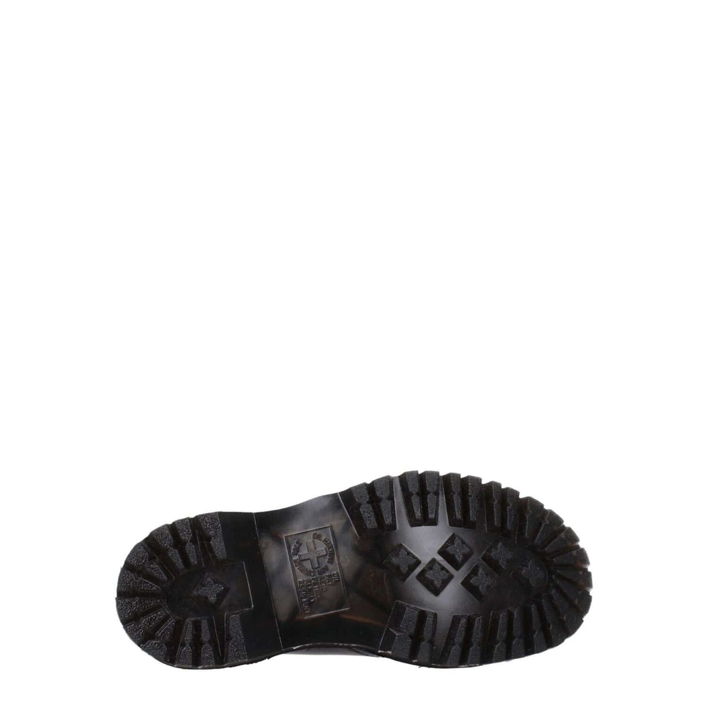 Dr. Martens Black Leather Oxfords And Derbies with durable rubber sole and 3.5 cm mid heels.