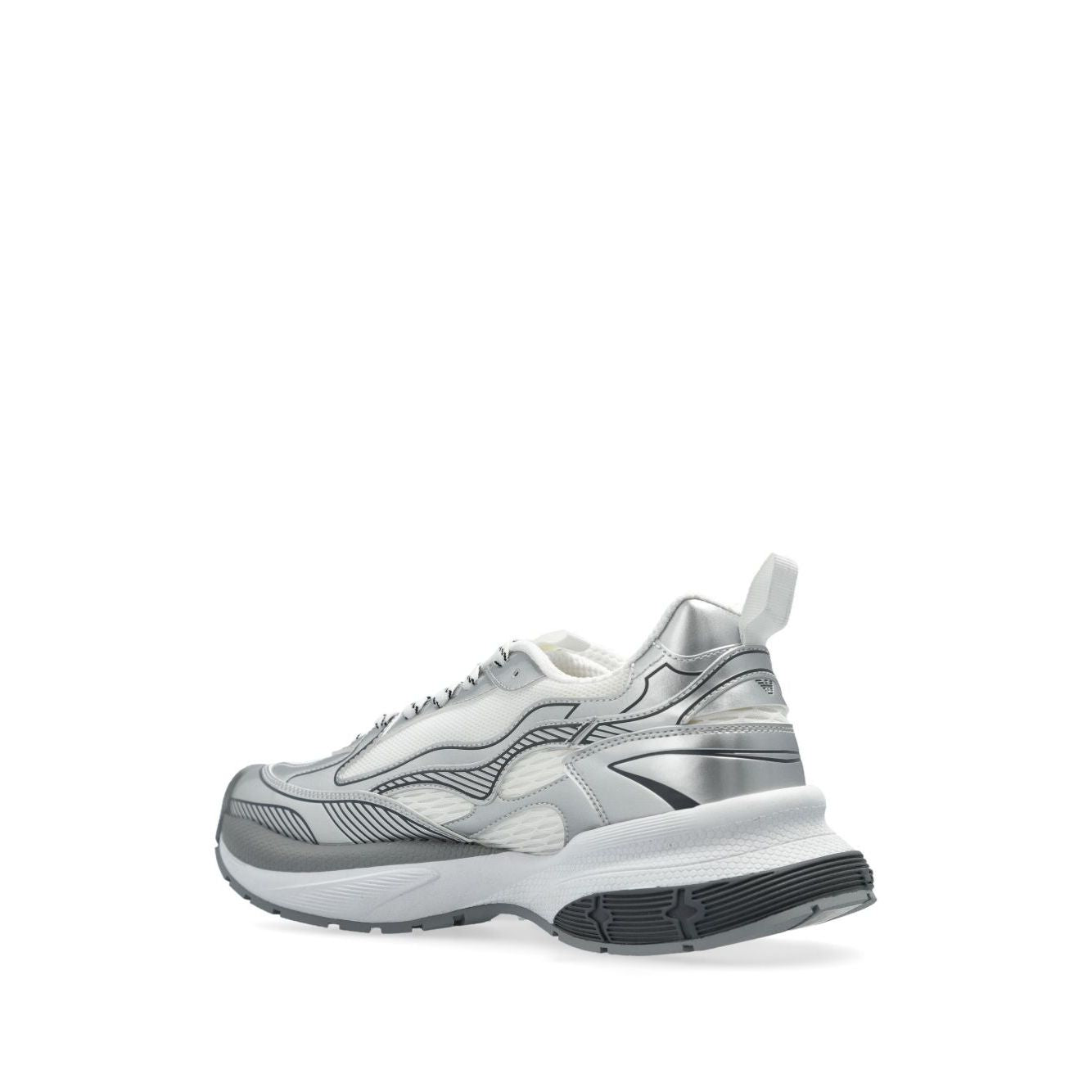 EMPORIO ARMANI EXCLUSIVE Emporio Armani logo-embossed sneakers