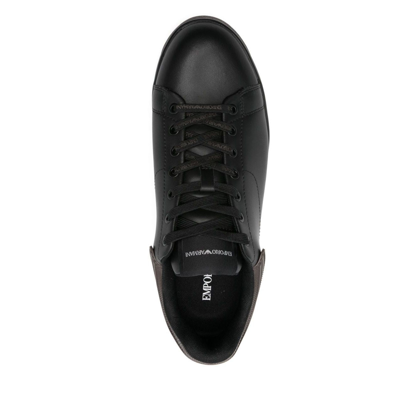 EMPORIO ARMANI EXCLUSIVE Lace-up low-top sneakers