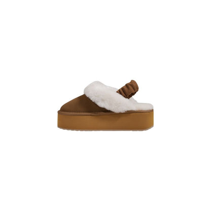 EMU Australia Beige Suede Leather Platform Pumps