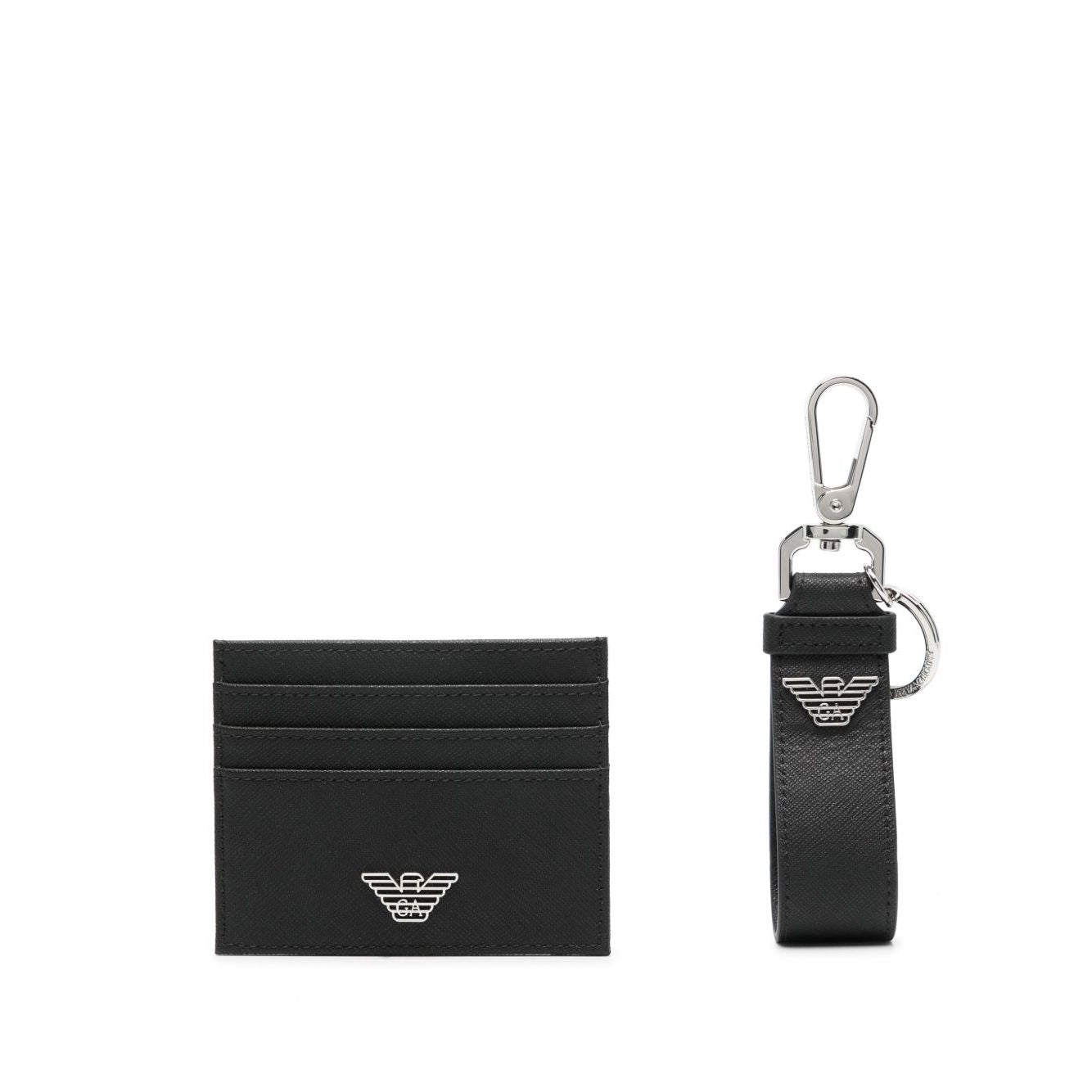 Emporio Armani Exclusive Card holder and keyring set