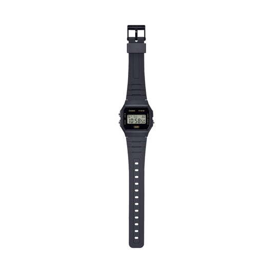 CASIO VINTAGE Mod. F-91 BIO RESIN STRAP - BLACK-1