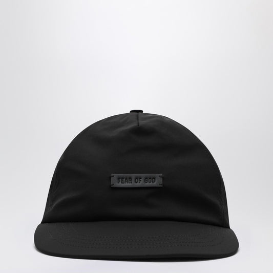 Fear of God Black nylon baseball cap LDin,Men,Men > Accessories,Men > Accessories > Scarves Hats & Gloves,Spring - Summer 2025,Yes Eu FGE270-031PON/Q_FEARG-001_127