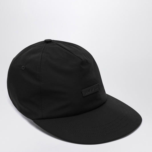 Fear of God Black nylon baseball cap LDin,Men,Men > Accessories,Men > Accessories > Scarves Hats & Gloves,Spring - Summer 2025,Yes Eu FGE270-031PON/Q_FEARG-001_127