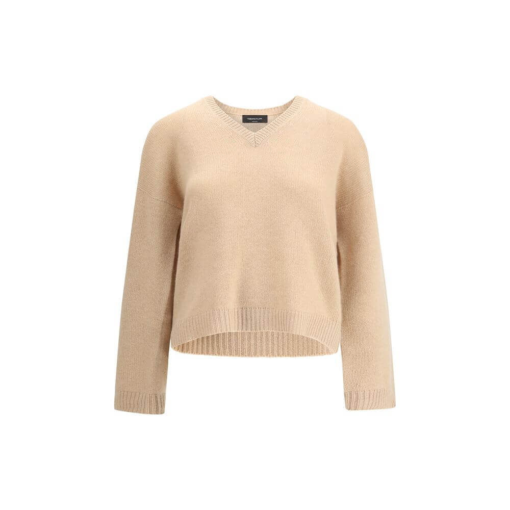 Fabiana Filippi Beige Cashmere Cashmere Sweater
