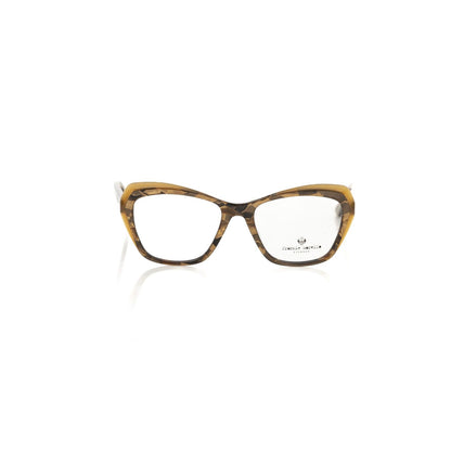 Frankie Morello Beige Acetate Women Eyeglass Frame