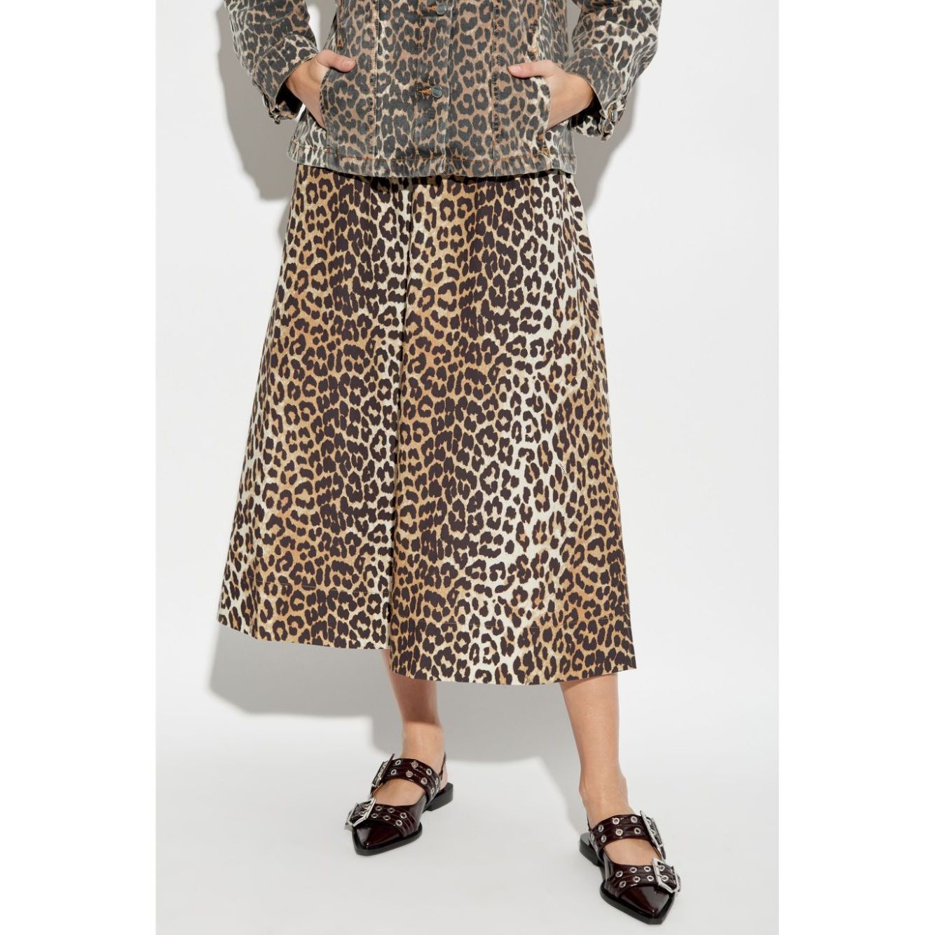 GANNI Skirts Brown