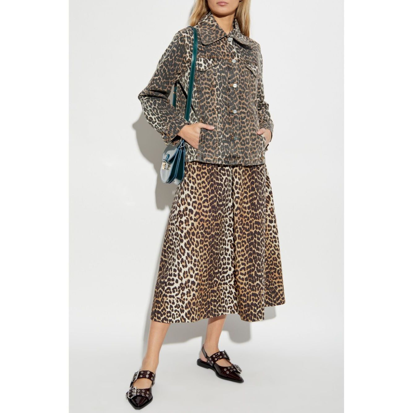 GANNI Skirts Brown