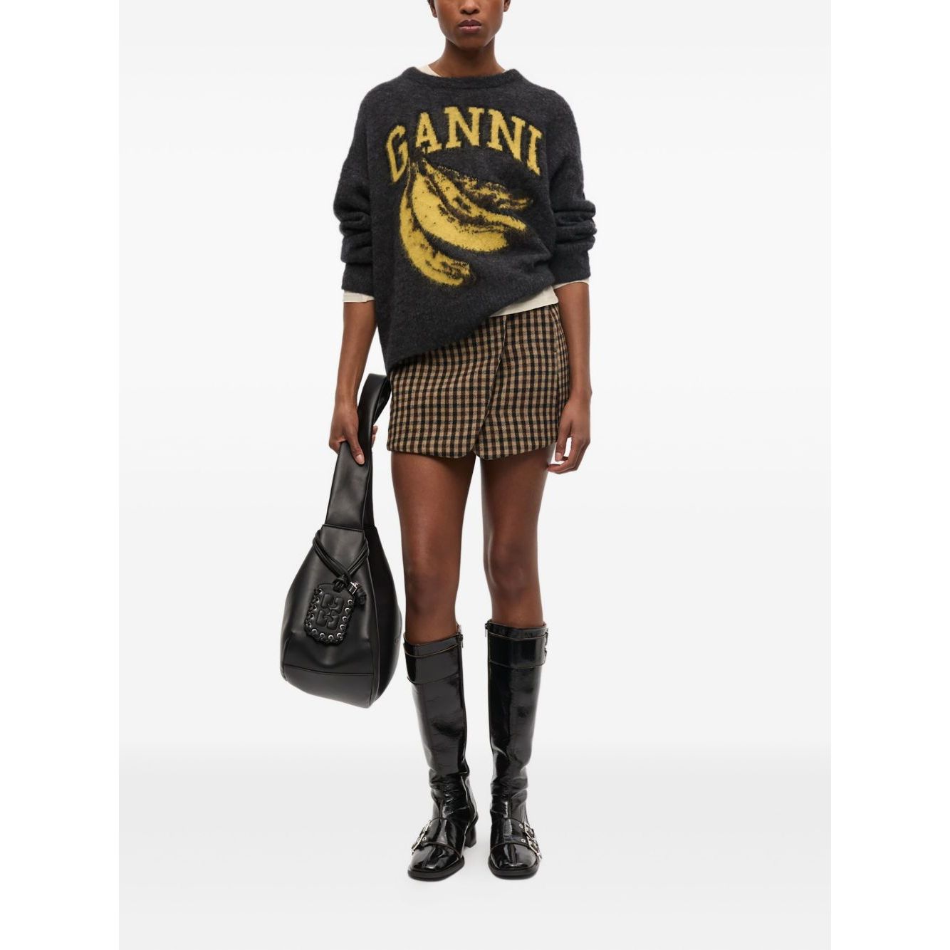 GANNI Sweaters Grey