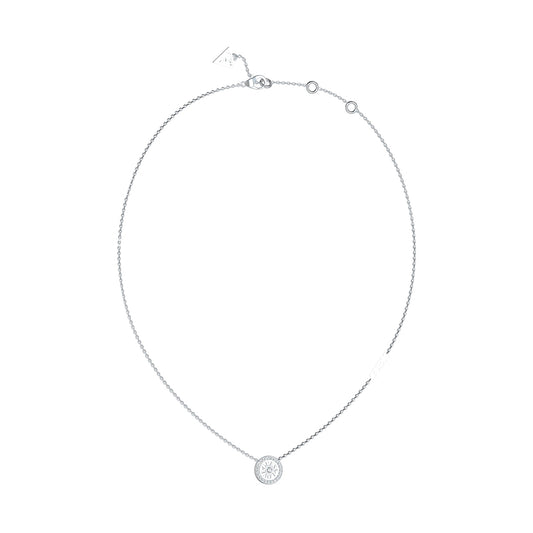GUESS JEWELS JEWELRY Mod. JUBN04080JWRHT-U silver necklace with pendant