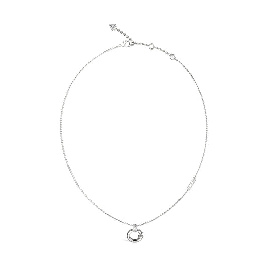 GUESS JEWELS JEWELRY Mod. JUBN04518JWRHT-U silver necklace