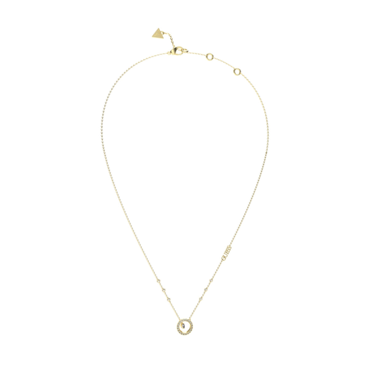 GUESS JEWELS JEWELRY Mod. JUBN04657JWYGT-U golden necklace
