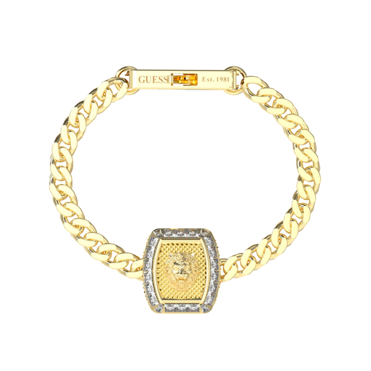 GUESS JEWELS JEWELRY Mod. JUMB05009JWYGS gold bracelet with chain link design