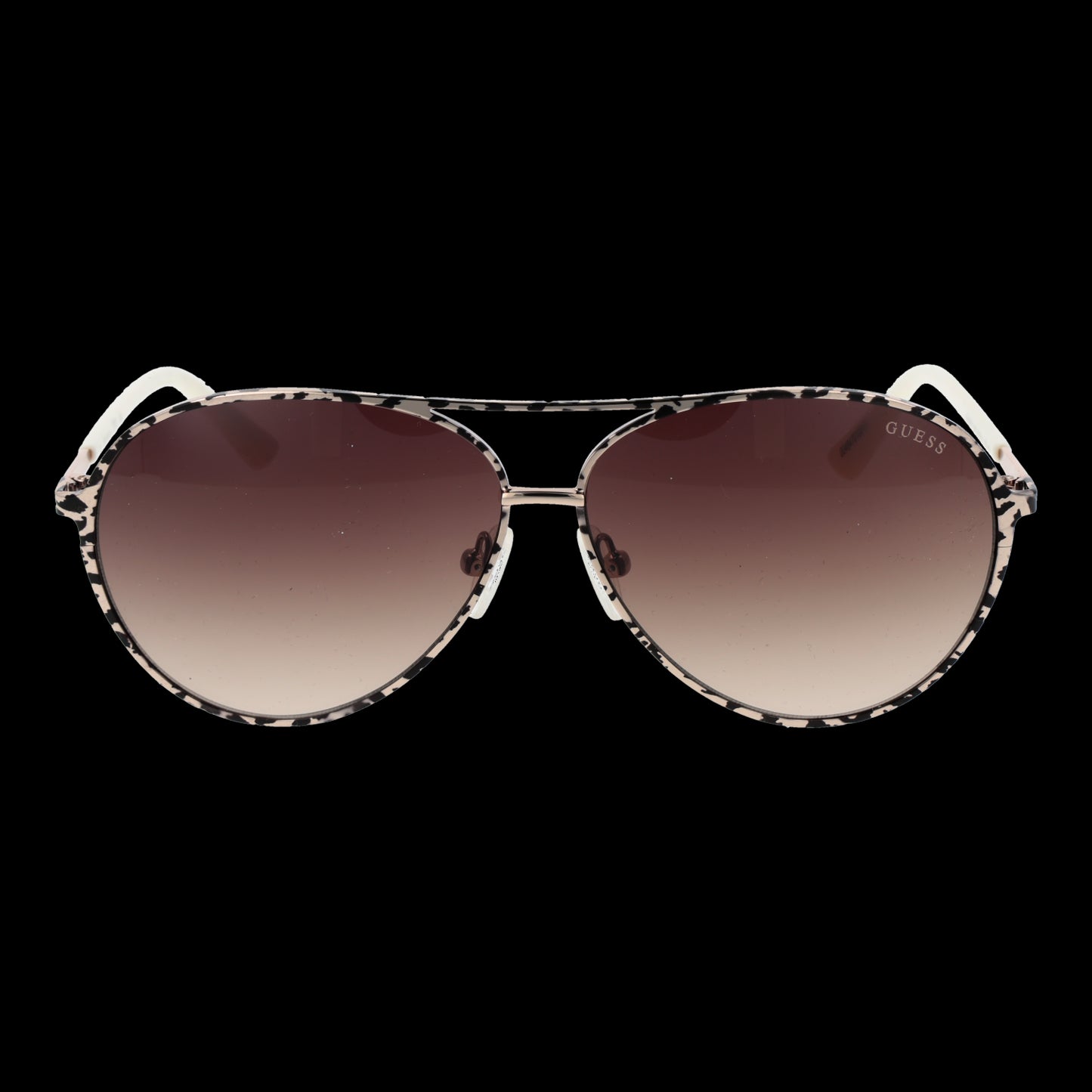 GUESS MOD. GU7847 6033F sunglasses for ladies with stylish leopard print frame and gradient lenses.