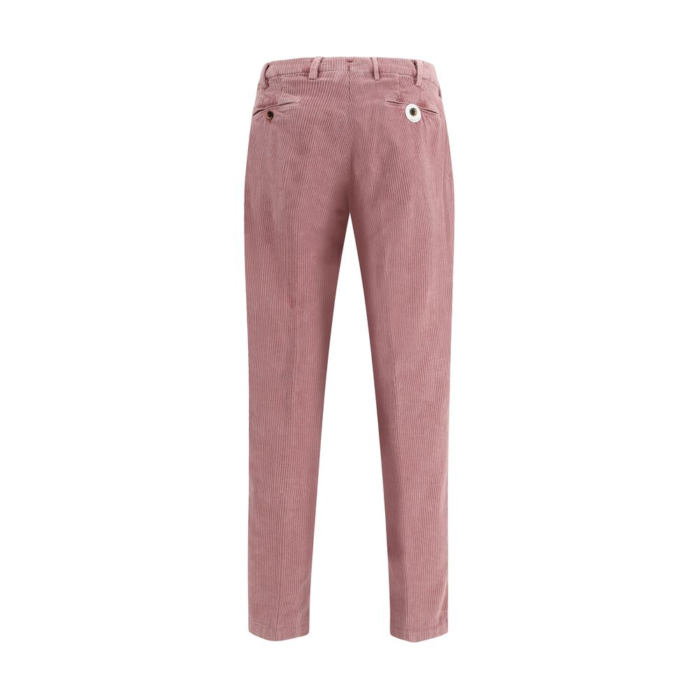Germano Multicolor Cotton Casual Pants