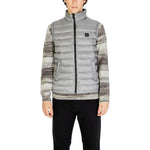 Gianni Lupo Gray Polyamide Sleveless Jacket GI-14787400136-IT52 | XL