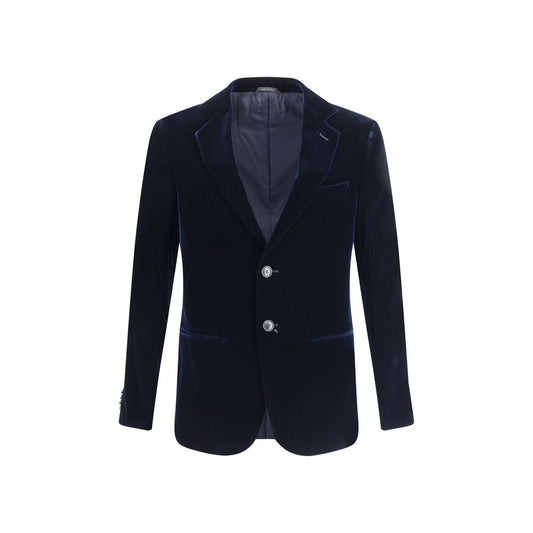 Giorgio Armani Black Viscose Blazer