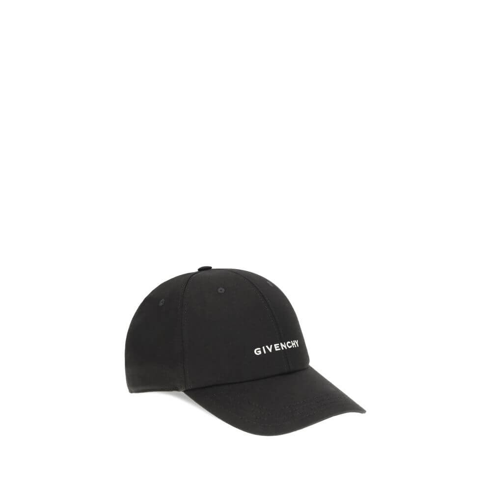 Givenchy Black Cotton Cap (Baseball Hat)
