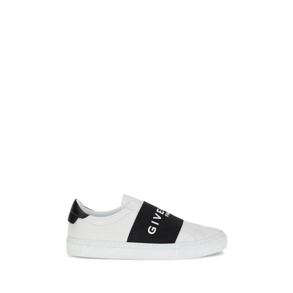 Givenchy White Calf Leather Bos Taurus Low Top Sneakers