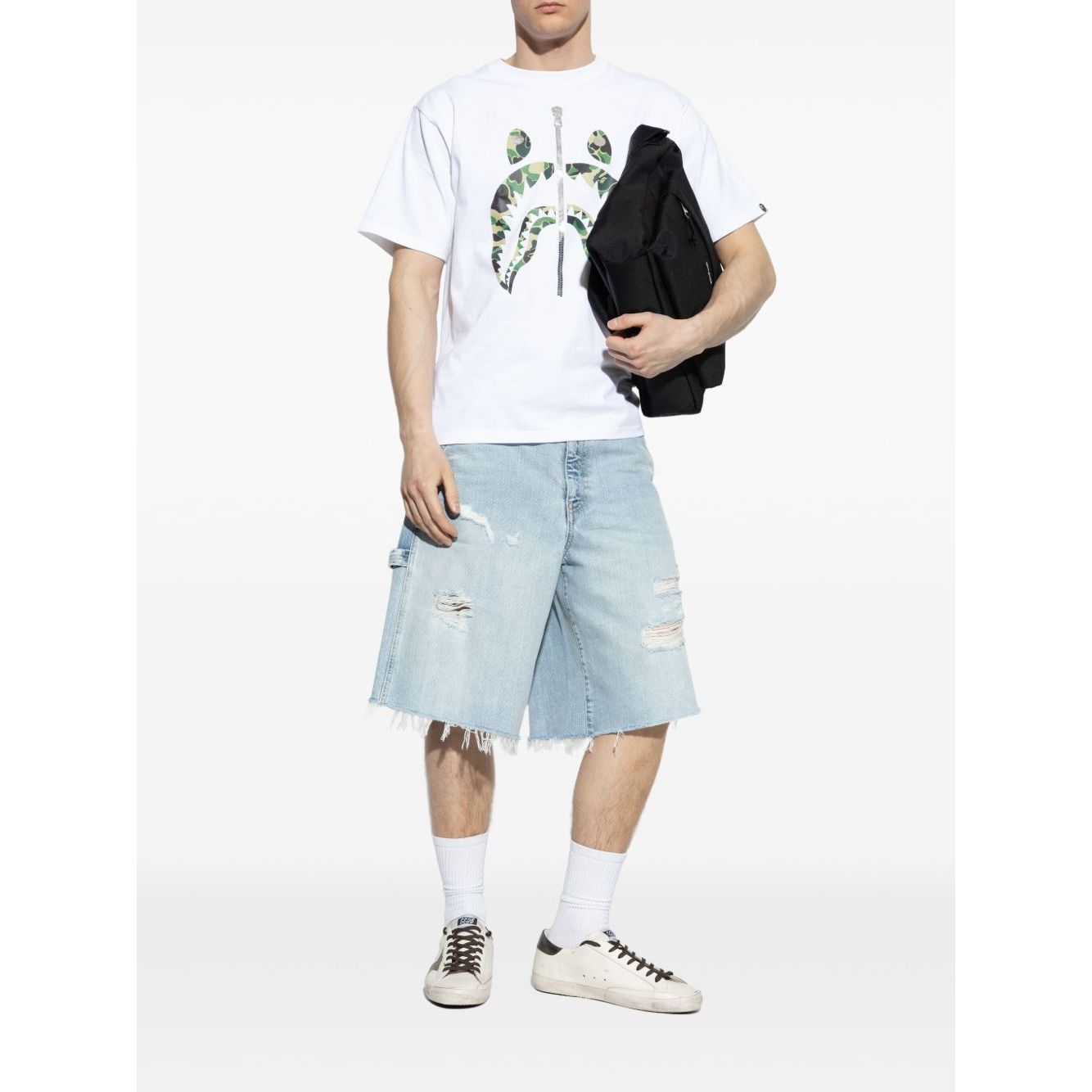 Golden Goose Super-Star in nappa leather with leather star and leather heel tab