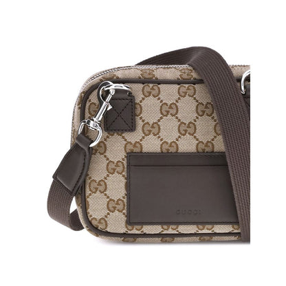 Gucci Brown Polyester Shoulder Bag