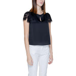 Guess Black Polyester Blouse 1728,71956299936,Black,Clothing,Guess,IT38|XS,New with tags,Shirts - Women - Clothing,Women,Women - Clothing GU-13238800009-IT38|XS